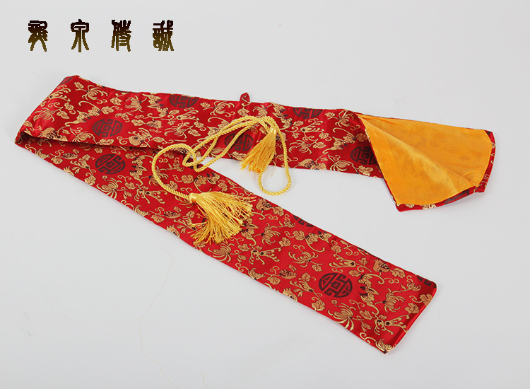 Sword Bag - Bamboo, Brocade, Han, Satin, Japanese Samurai – detail image