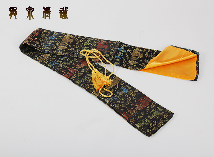Sword Bag - Bamboo, Brocade, Han, Satin, Japanese Samurai – supplementary image