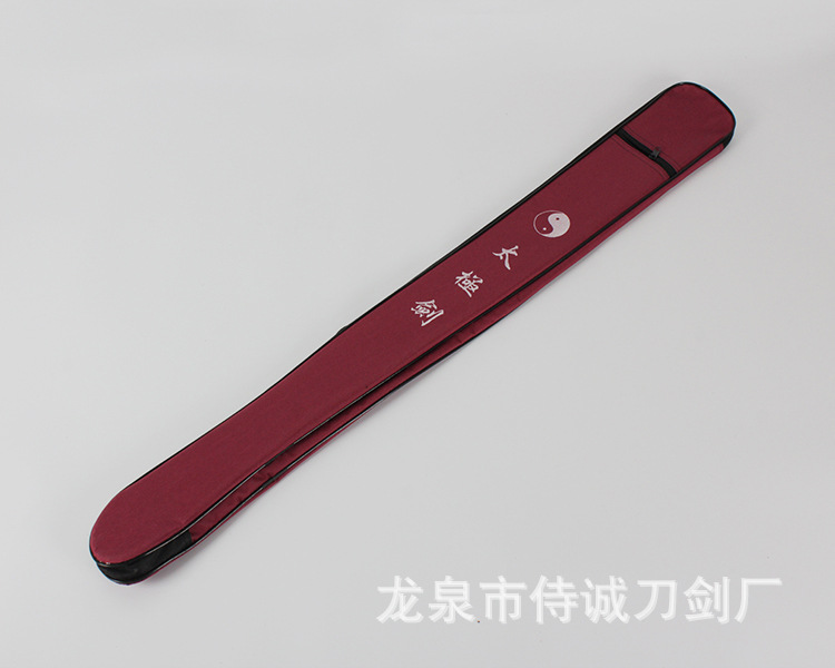 Tai Chi Sword Bag Canvas Martial Arts Sword Sheath Carry on Back – additional image