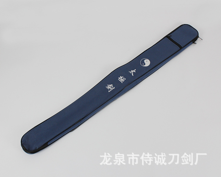 Tai Chi Sword Bag Canvas Martial Arts Sword Sheath Carry on Back – supplementary image