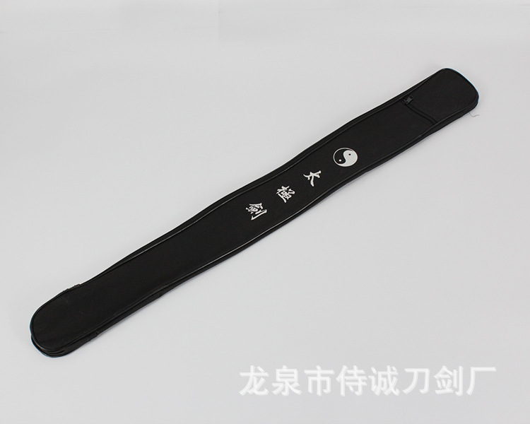 Tai Chi Sword Bag Canvas Martial Arts Sword Sheath Carry on Back – extra detail