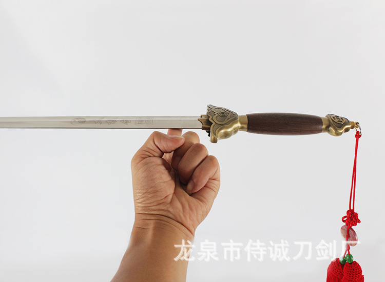 Tai Chi Sword - Stainless Steel, Soft Spine, for Men & Women – overview