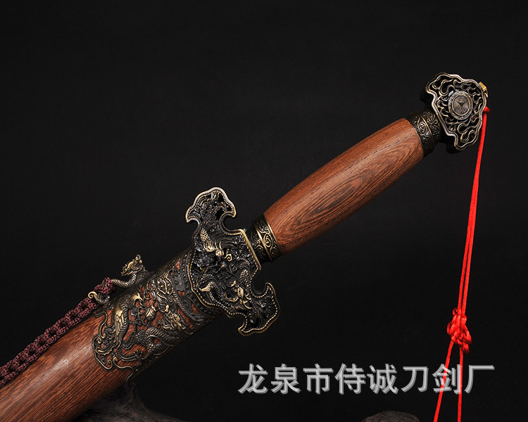 Traditional Han Sword, Little Dragon and Phoenix Sword – detail image