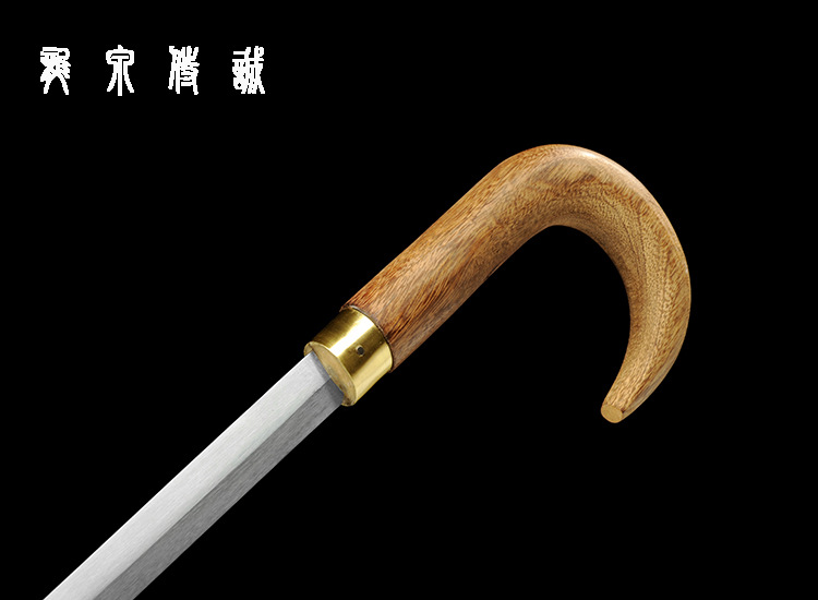 Umbrella Cane Sword - Crafted for Defense & Mountaineering – further detail