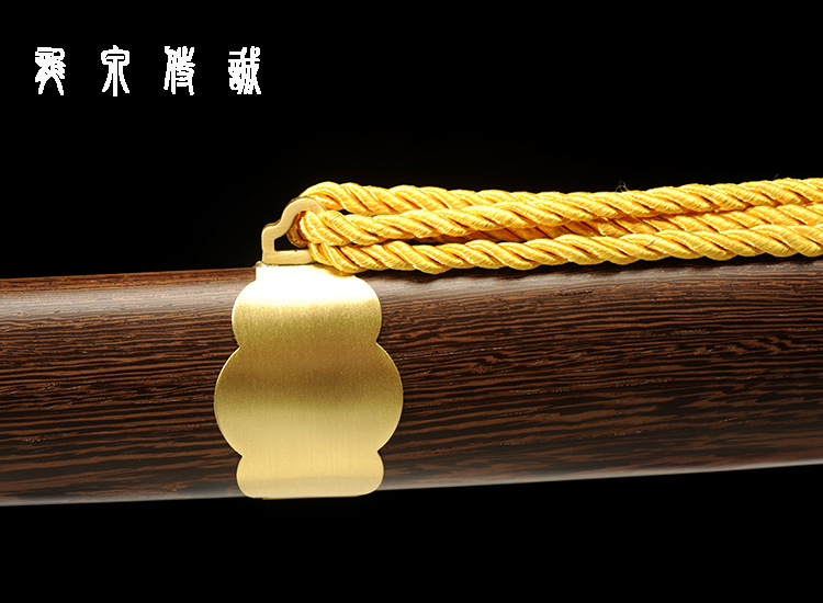 Young's Tai Chi Dao Stainless Steel Martial Arts Dao – detail shot